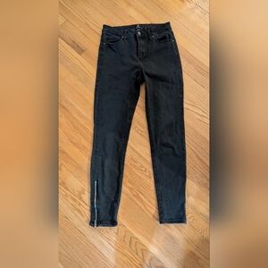 Just Black Skinny Jeans Black Sleek Fit